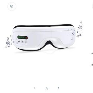 White Smart Eye Massager